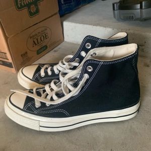 Black High Top Converse